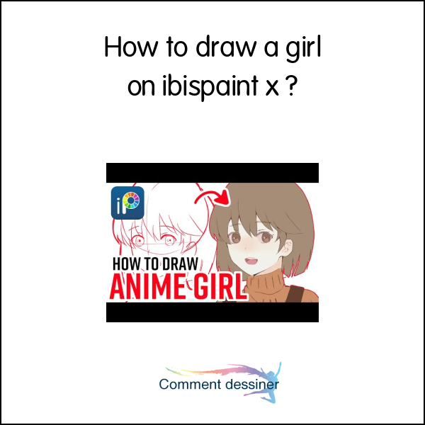 How to draw a girl on ibispaint x